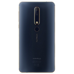 Nokia 6.1 Rear Housing Panel Battery Door Module - Blue