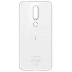 Nokia 6.1 Plus Rear Housing Panel Battery Door Module - White