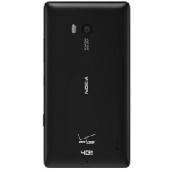 Nokia Lumia Icon 929 Rear Housing Panel Battery Door Module - Black