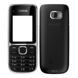 Nokia C2 00 Complete Housing Panel Module - Black