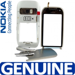 Nokia C7 Housing Panel With Touch Pad Module - White