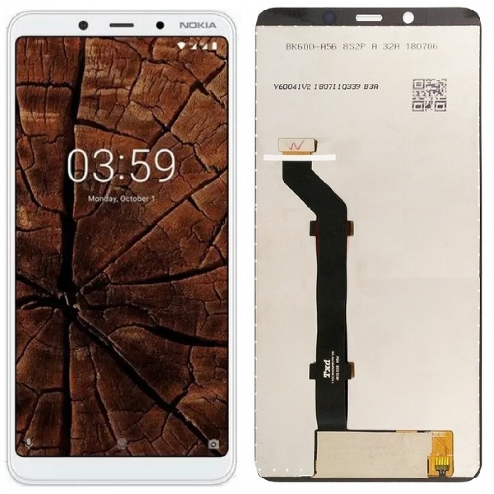 Nokia Plus LCD Screen Module White High Quality