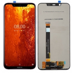 Nokia 8.1 LCD Screen With Digitizer Module - Black