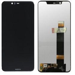 Nokia 5.1 Plus LCD Screen With Digitizer Module - Black