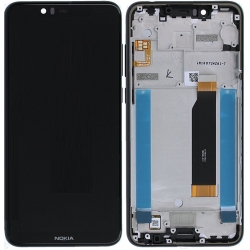 Nokia 5.1 Plus LCD Screen With Frame Module - Black