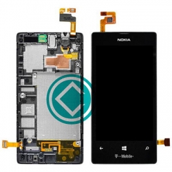 Nokia Lumia 521 LCD Screen With Digitizer Module - Black