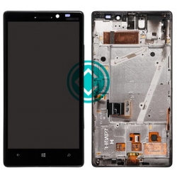 Nokia Lumia 930 LCD Screen With Front Housing Module - Black