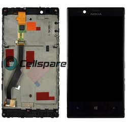 Nokia Lumia 720 LCD Screen With Digitizer Module - Black