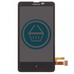 Nokia X LCD Screen With Digitizer Module - Black