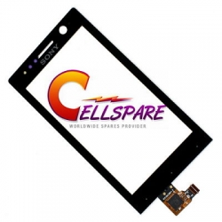 Sony Xperia U ST25i Touch Screen Digitizer Module - Black