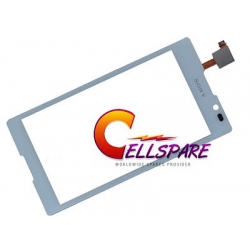 Sony Xperia C C2305 Digitizer Touch Screen Module - White