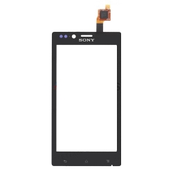 Sony Xperia J ST26i Digitizer Touch Screen Module - Black