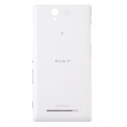 Sony Xperia C3 Rear Housing Panel Battery Door Module - White