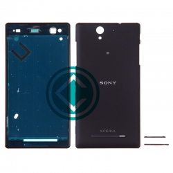 Sony Xperia C3 Complete Housing Panel Module - Black