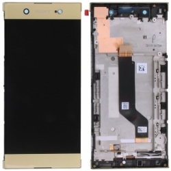 Sony Xperia XA1 Ultra LCD Screen With Digitizer With Frame - Gold