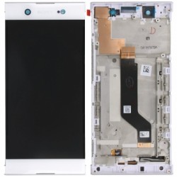 Sony Xperia XA1 Ultra LCD Screen With Digitizer With Frame - White