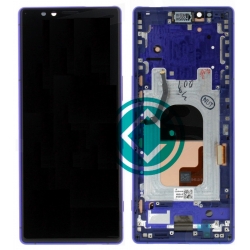 Sony Xperia 1 LCD Screen With Frame Module - Purple