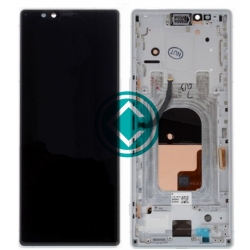 Sony Xperia 1 LCD Screen With Frame Module - White