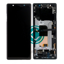 Sony Xperia 5 LCD Screen With Front Housing Module - Black
