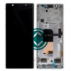Sony Xperia 5 LCD Screen With Front Housing Module - Grey