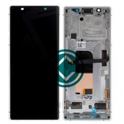 Sony Xperia 5 LCD Screen With Front Housing Module - Grey