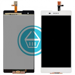 Sony Xperia T2 Ultra D5322 LCD Screen With Digitizer Module - White