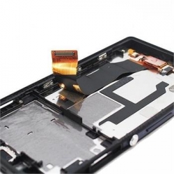 Sony Xperia Z L36h LCD Screen With Front Housing Module - Black