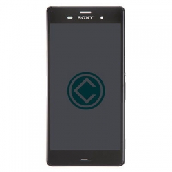 Sony Xperia Z3 LCD Screen With Front Housing Module - Black