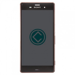 Sony Xperia Z3 LCD Screen With Front Housing Module - Copper