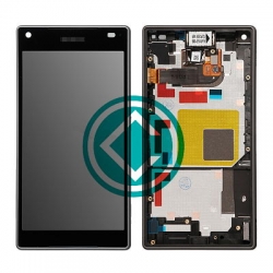 Sony Xperia Z5 Compact LCD Screen With Front Housing Module - Black