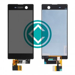 Sony Xperia M5 Dual LCD Screen With Digitizer Module - Black