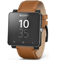 Sony SW2 Smart Watch - Brown Belt